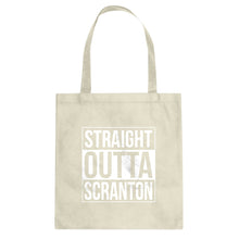 Straight Outta Scranton Cotton Canvas Tote Bag