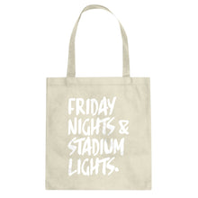 Tote Friday Nights Stadium Lights Canvas Tote Bag