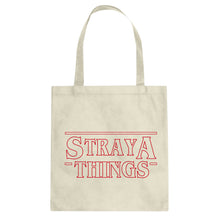 Straya Things Cotton Canvas Tote Bag