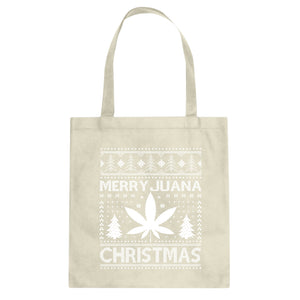 Tote MerryJuana Christmas Canvas Tote Bag