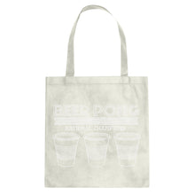 Tote Beer Pong National Champions Canvas Tote Bag