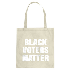 BLACK VOTERS MATTER Cotton Canvas Tote Bag