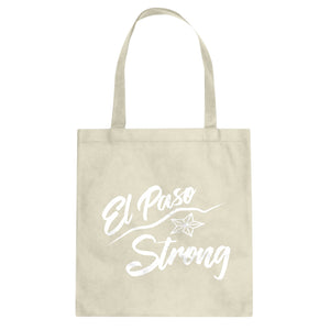 El Paso Strong Star Cotton Canvas Tote Bag