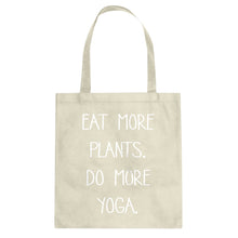 Tote More Plants More Yoga Canvas Tote Bag
