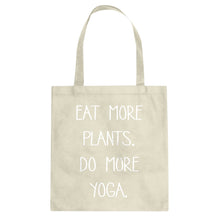 Tote More Plants More Yoga Canvas Tote Bag
