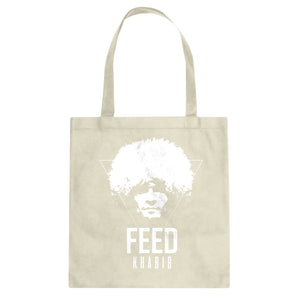 FEED KHABIB Cotton Canvas Tote Bag