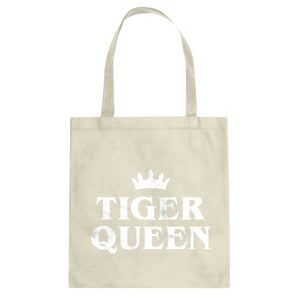 Tiger Queen Cotton Canvas Tote Bag