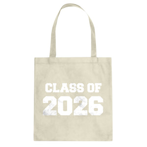 Class of 2026 Cotton Canvas Tote Bag