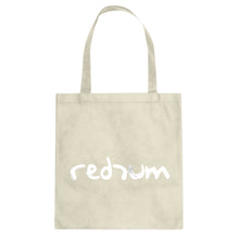 Redrum Cotton Canvas Tote Bag