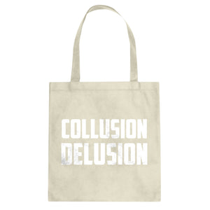 Collusion Delusion Cotton Canvas Tote Bag
