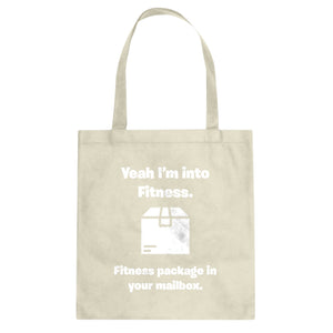 Fitness Package in your Mailbox Cotton Canvas Tote Bag