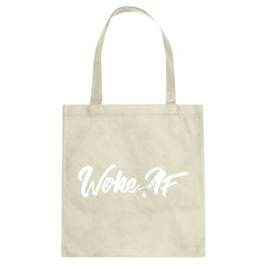 Tote Woke AF Canvas Tote Bag