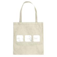 Tote Alt Right Delete Canvas Tote Bag