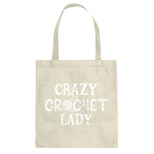 Tote Crazy Crochet Lady Canvas Tote Bag