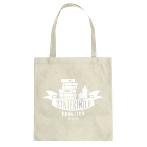 Winterhold Book Club Cotton Canvas Tote Bag