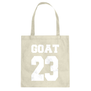 Tote Goat 23 Canvas Tote Bag
