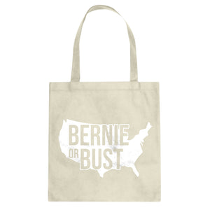 Bernie or Bust Cotton Canvas Tote Bag