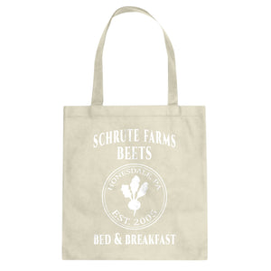 Shrute Beets Cotton Canvas Tote Bag