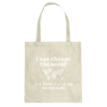 Tote I Can Change the World Canvas Tote Bag