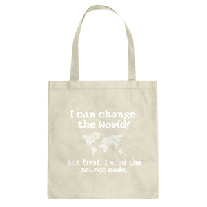 Tote I Can Change the World Canvas Tote Bag