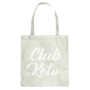 Tote Club Keto Canvas Tote Bag