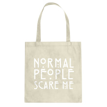 Tote Normal People Scare Me Canvas Tote Bag