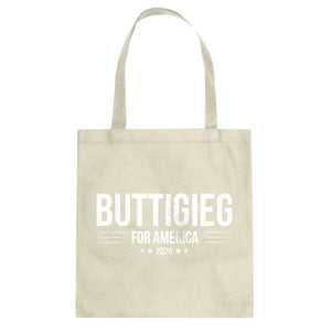 BUTTIGIEG for President 2020 Cotton Canvas Tote Bag