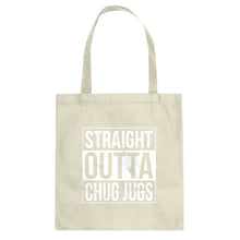 Straight Outta Chug Jugs Cotton Canvas Tote Bag