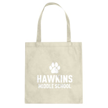 Hawkins Middle School Cotton Canvas Tote Bag