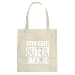 Straight Outta Kame House Cotton Canvas Tote Bag