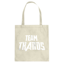 TEAM THANOS Cotton Canvas Tote Bag