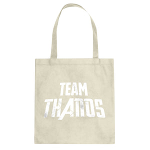 TEAM THANOS Cotton Canvas Tote Bag