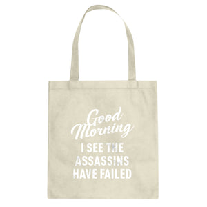Tote Good Morning Canvas Tote Bag