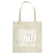 Straight Outta Dallas Cotton Canvas Tote Bag