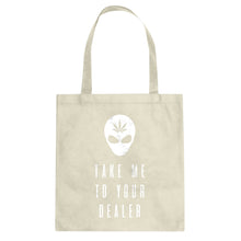 Take Me to Your Dealer Cotton Canvas Tote Bag