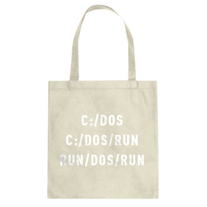 Tote C Dos Run Canvas Tote Bag