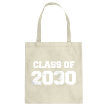 Class of 2030 Cotton Canvas Tote Bag