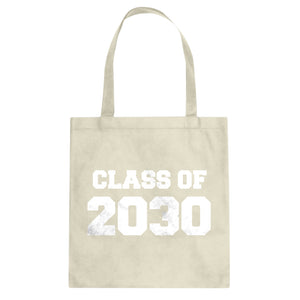 Class of 2030 Cotton Canvas Tote Bag