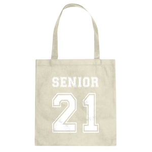 Tote Senior 2021 Canvas Tote Bag