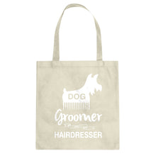 Tote Dog Groomer Canvas Tote Bag