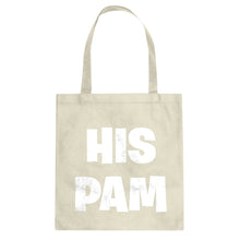 His Pam Cotton Canvas Tote Bag