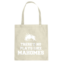 There's No Plays Like Mahomes Cotton Canvas Tote Bag