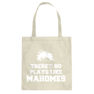 There's No Plays Like Mahomes Cotton Canvas Tote Bag