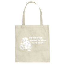 It's the Most Wonderful Time for a Beer Cotton Canvas Tote Bag