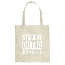 Straight Outta Starfleet Cotton Canvas Tote Bag