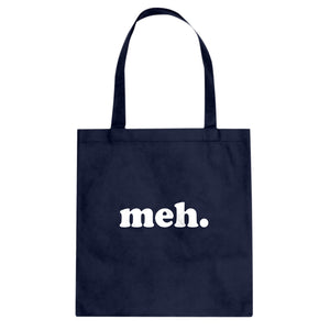 Meh Cotton Canvas Tote Bag