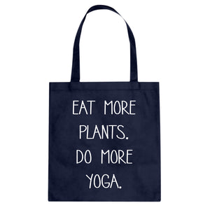 Tote More Plants More Yoga Canvas Tote Bag