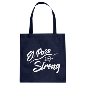 El Paso Strong Star Cotton Canvas Tote Bag