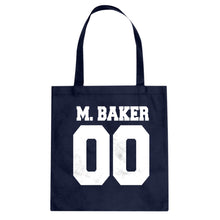 M. BAKER 00 Cotton Canvas Tote Bag