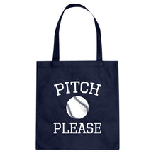 Tote Pitch Please Canvas Tote Bag